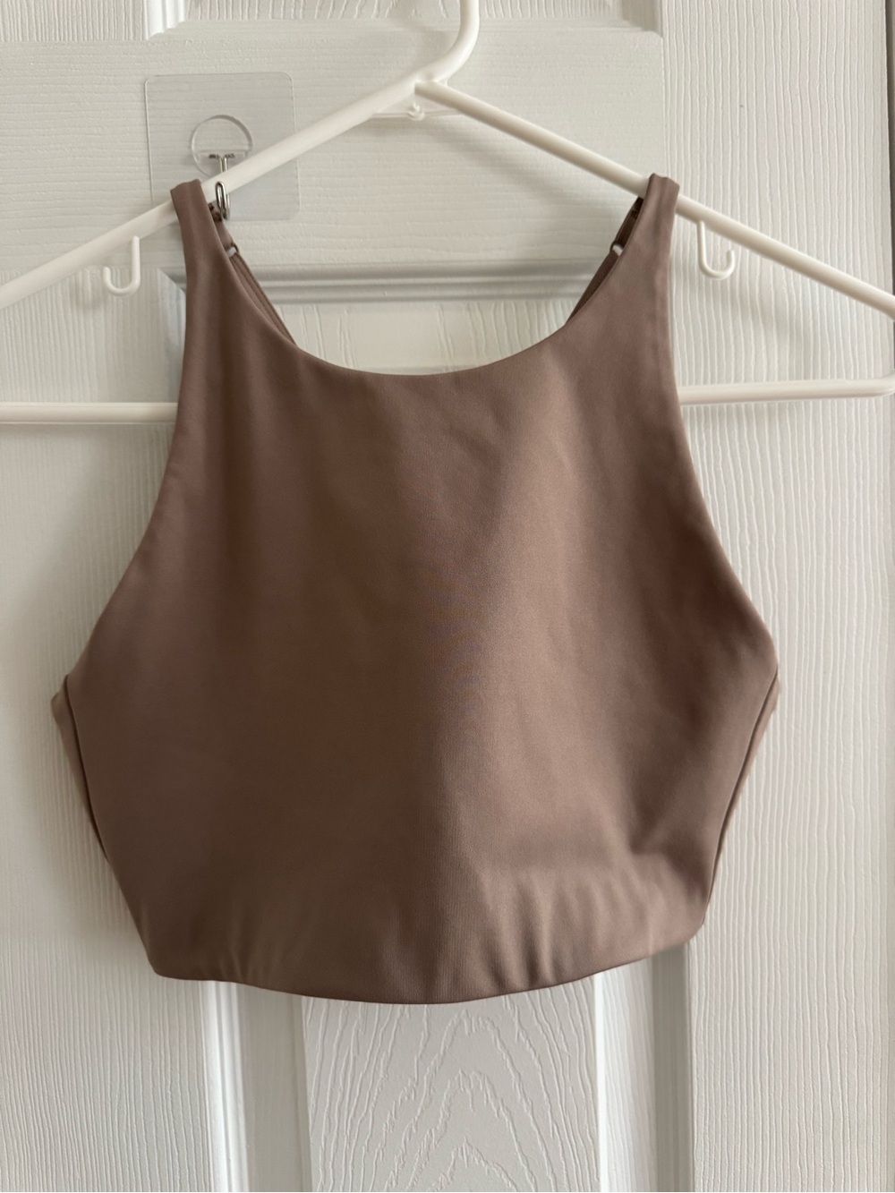 GIRLFRIEND COLLECTIVE Longline Sports Bra Tan S